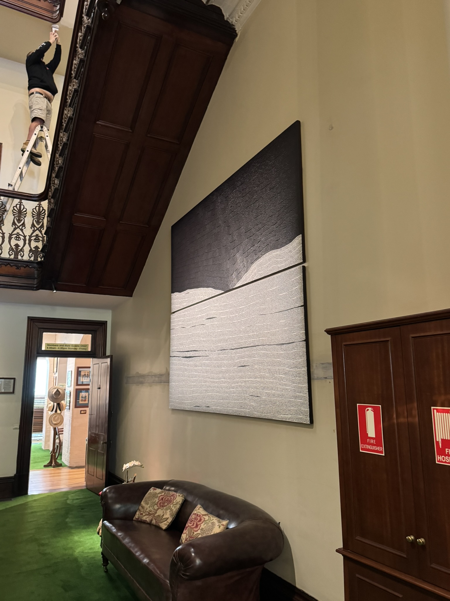 Picture Hanging Ascot | Large Artwork Installation