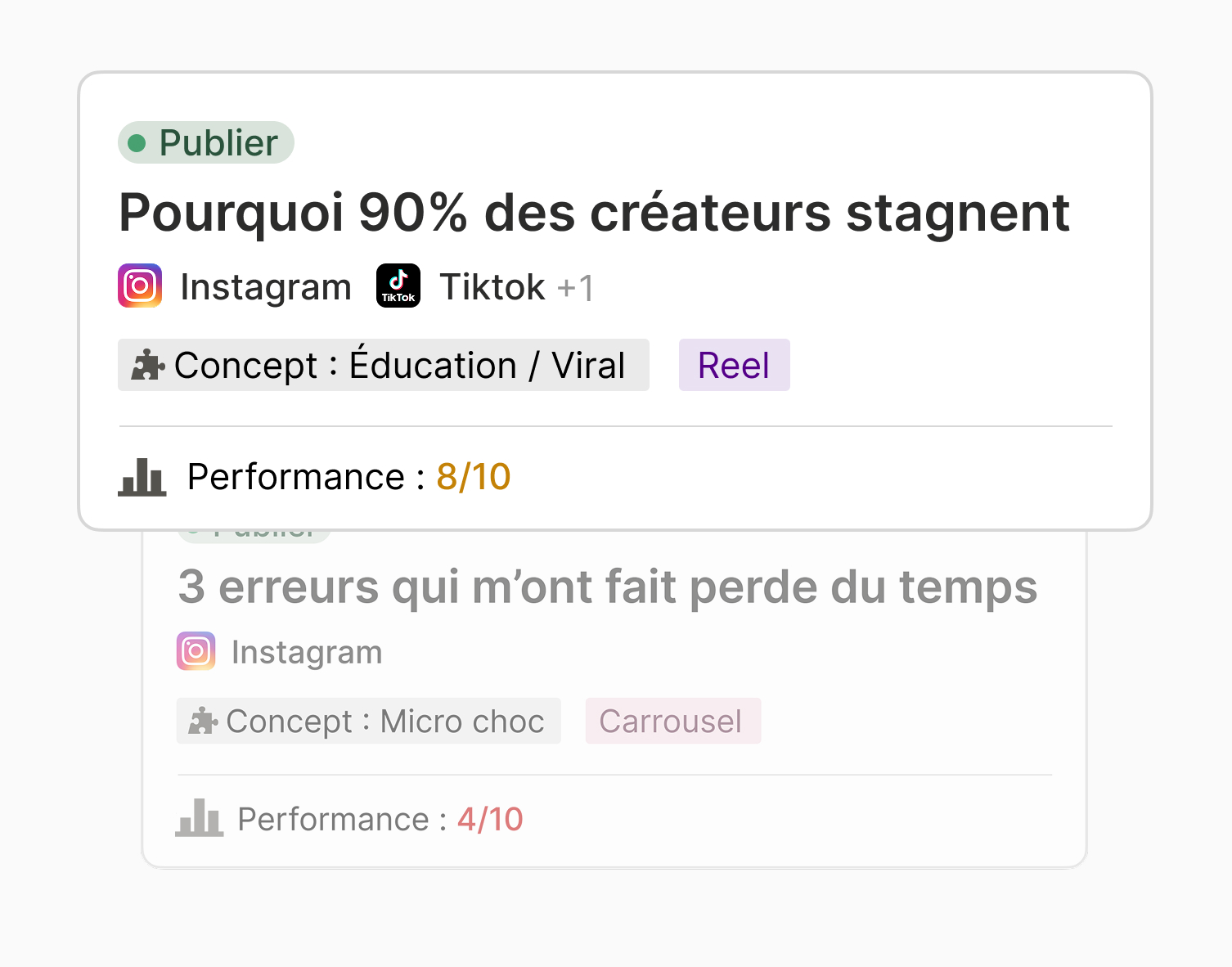 Organisation par la méthode PARA dans le template Second Cerveau Notion