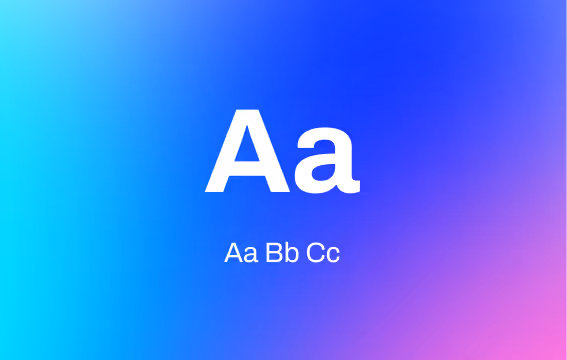 Руководство по типографике Ultralytics - белый текст на градиентном фоне