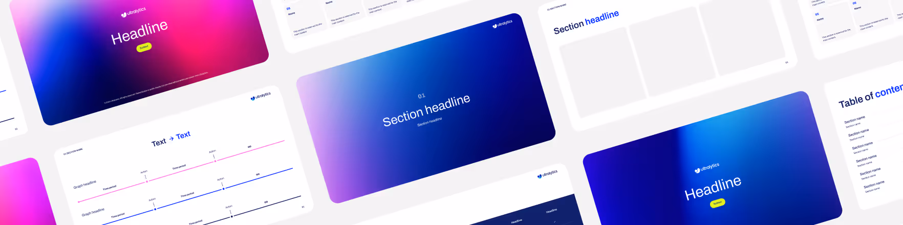 Шаблон слайдов Ultralytics