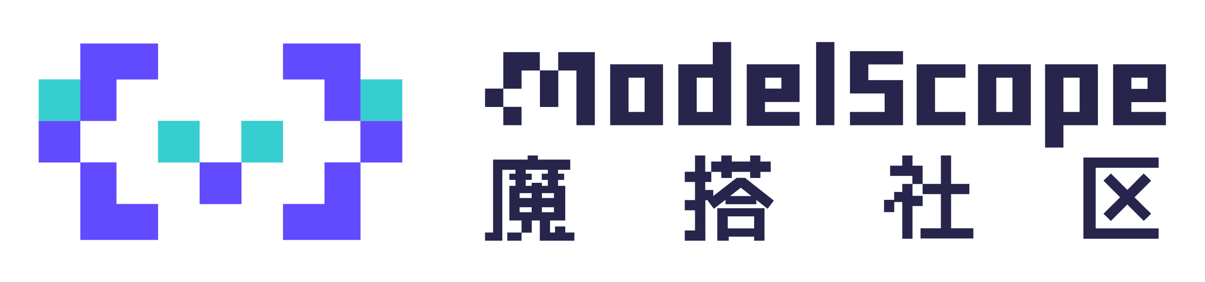 모델스코프 로고