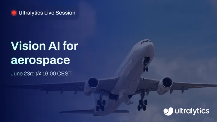 IA de visión para el sector aeroespacial con Ultralytics YOLO