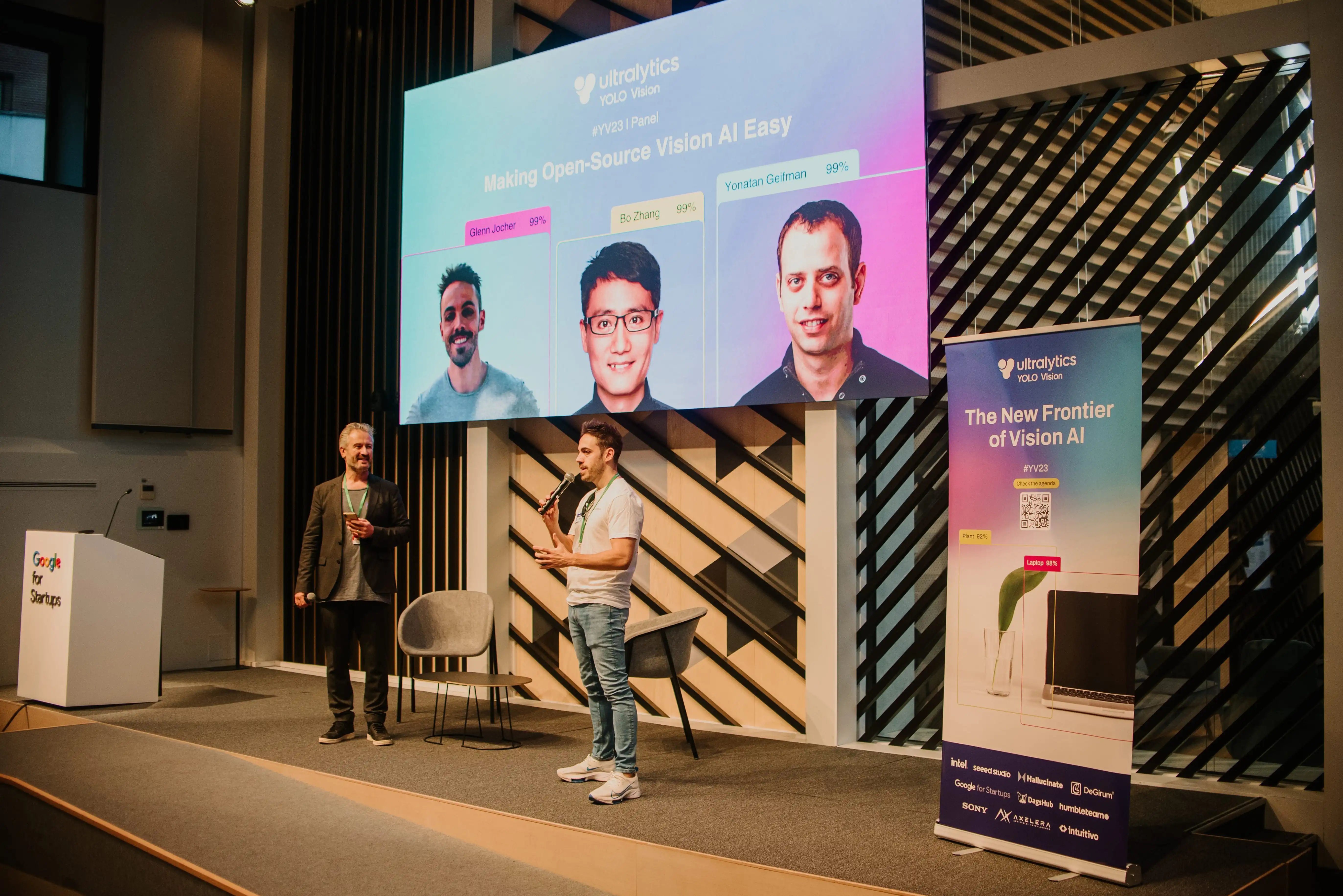 Glenn Jocher from Ultralytics at YOLO Vision