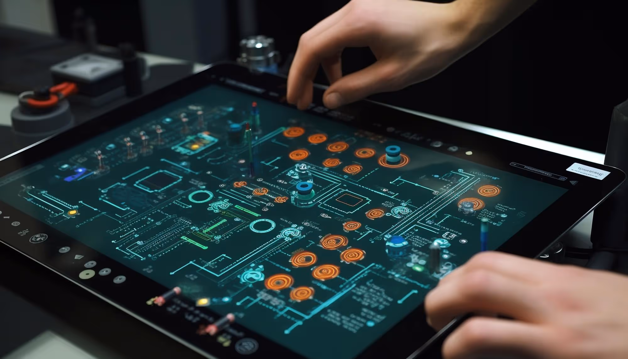 Touchscreen interface for custom application development and system design by Pro Digital in Bangalore