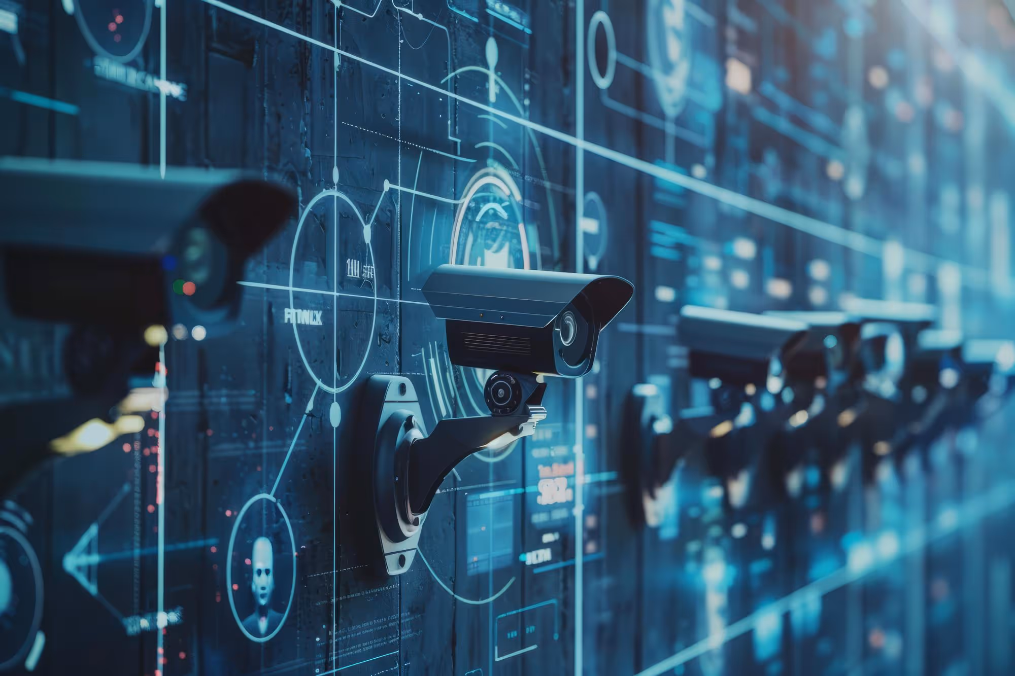 AI-powered surveillance camera system with smart analytics technology by Pro Digital in Bangalore