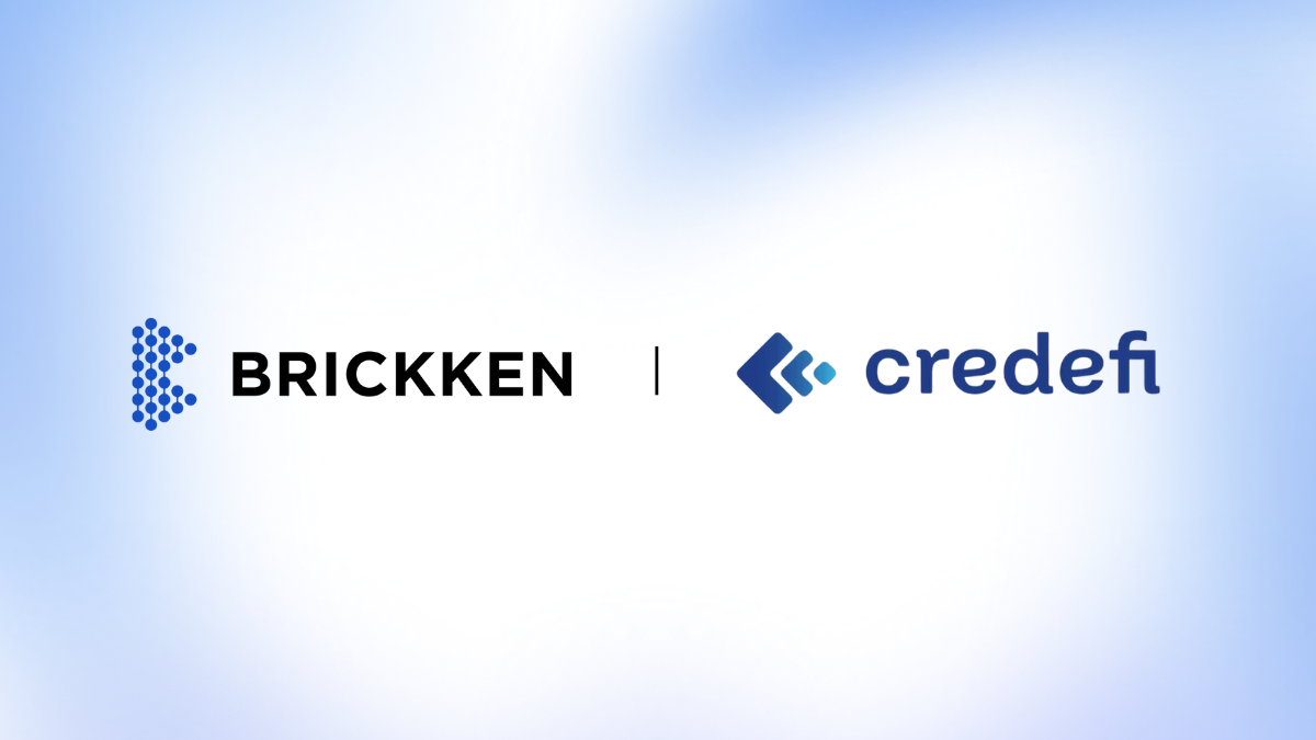 Brickken Partners with Credefi to Unlock Permissionless Lending for Tokenized Assets