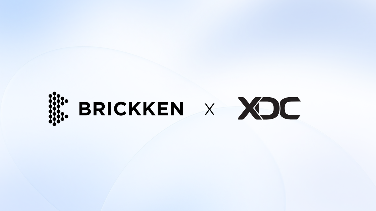 Brickken se lanza en la red XDC para expandir su infraestructura de tokenización de grado institucional.