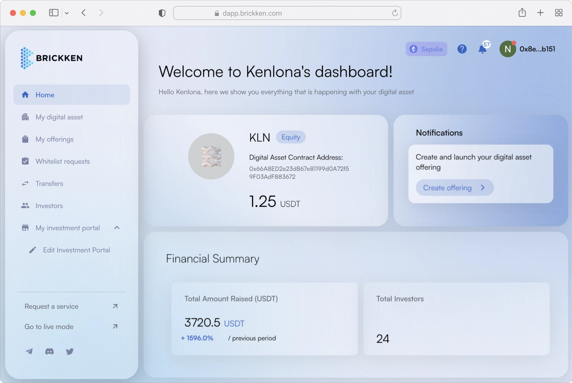Exemple de plateforme