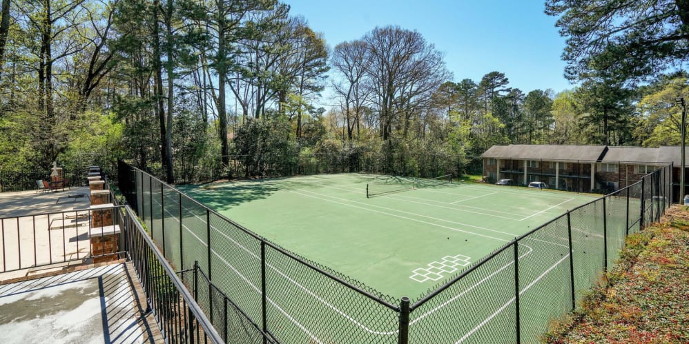 tennis courts