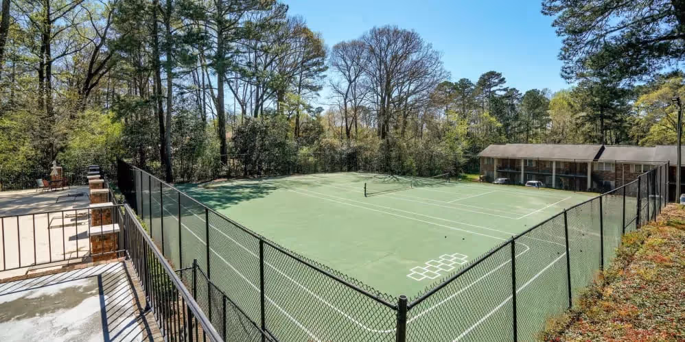 tennis courts 