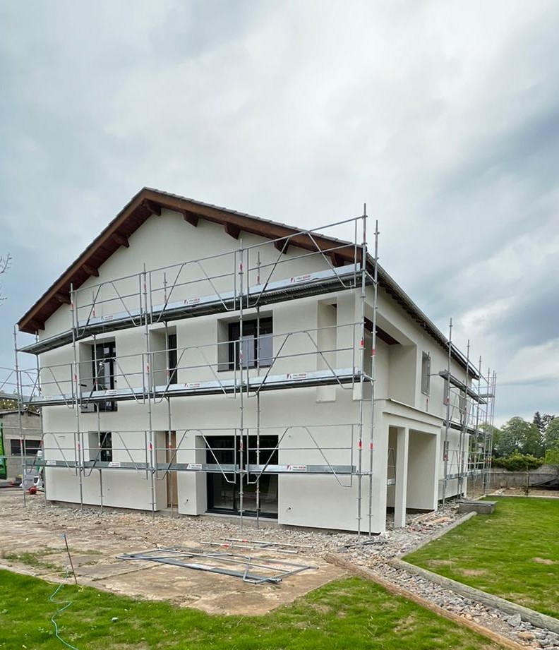 Maison Après Isolation thermique par l'extérieur réalisé par DLS Façade à Valence.
