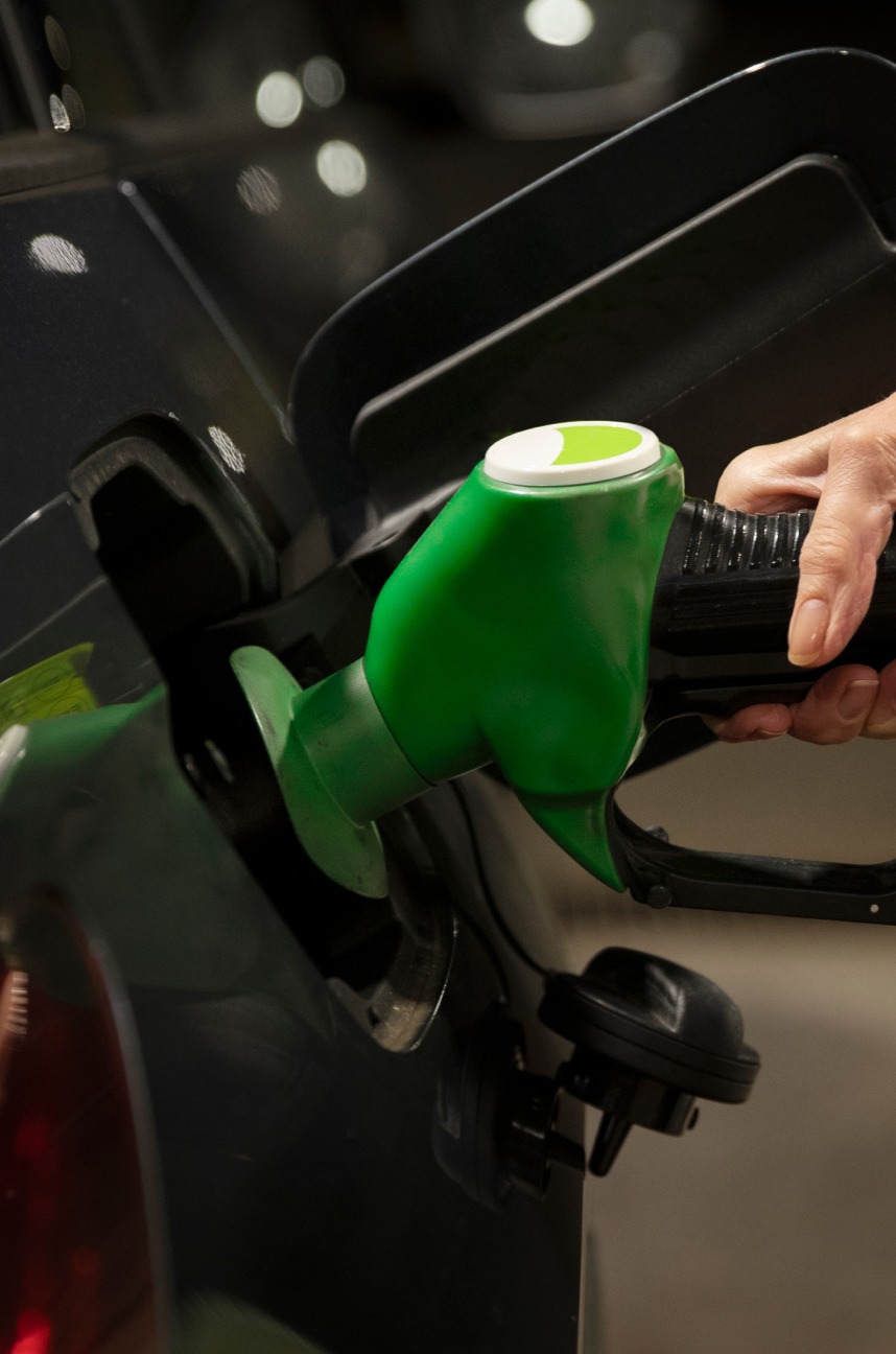 Pumping fuel into card image