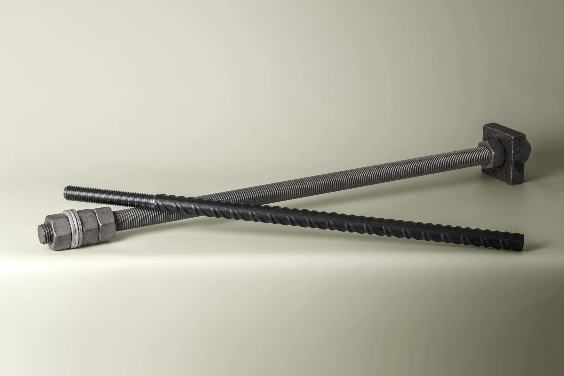 Ankerschraube Graewe aus verzinktem Stahl, kraftschlüssig für Betonverbindung