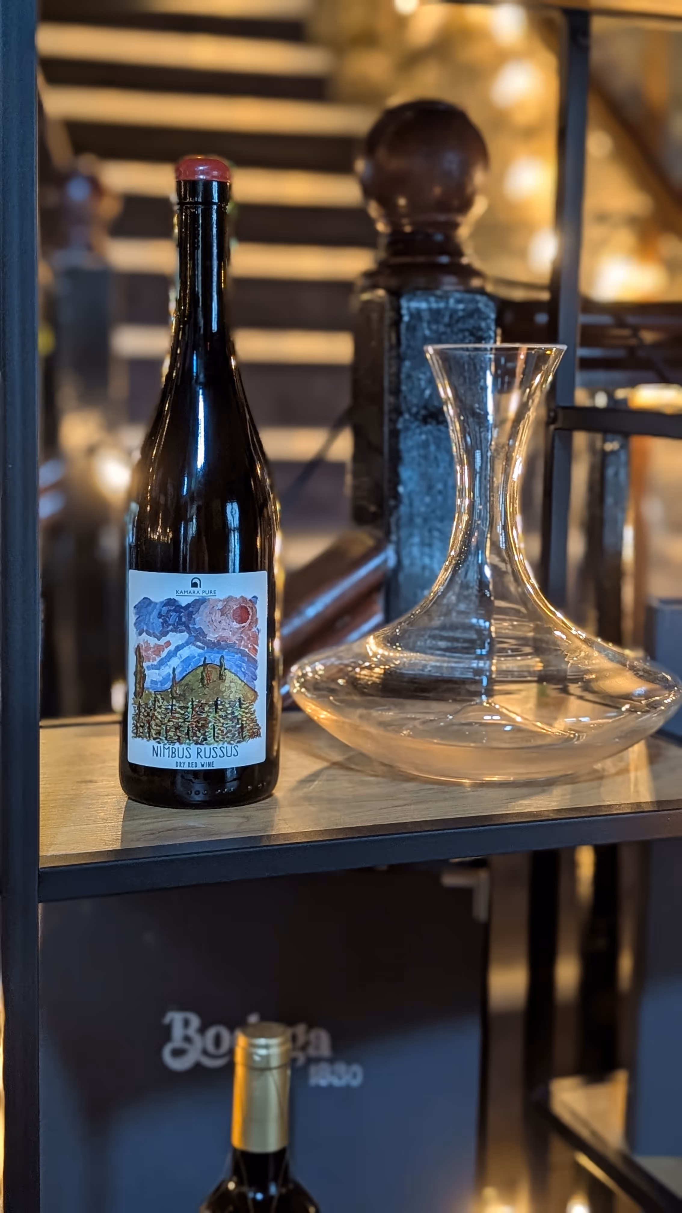 Wine at bodega 1830