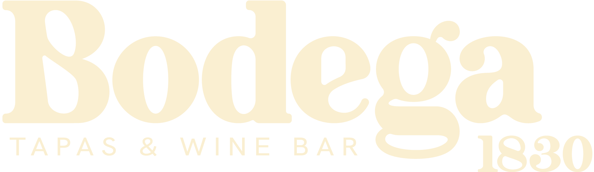 Bodega 1830 Tapas and wine bar logo
