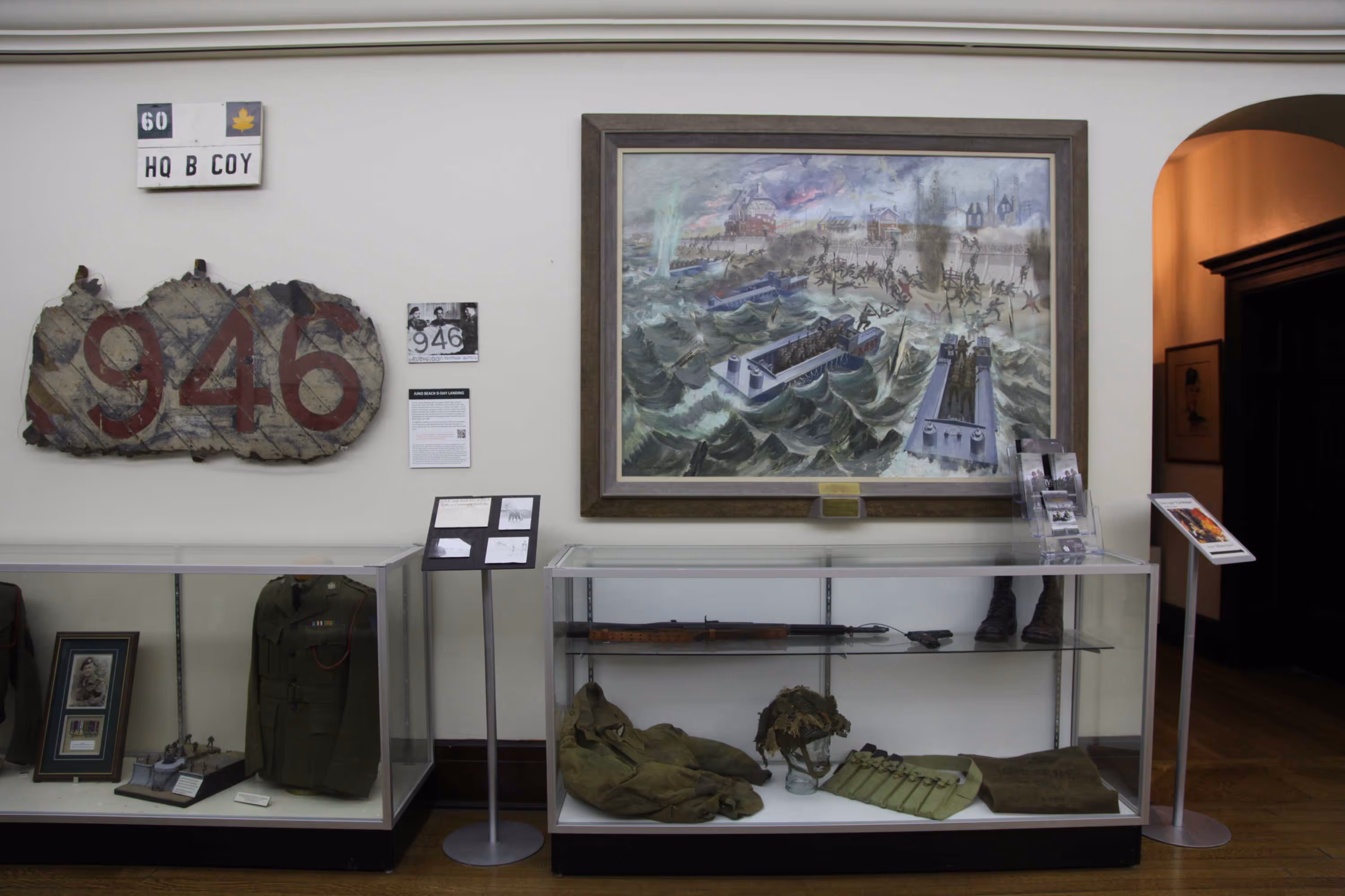 Regimental Museum Exhibit - Casa Loma