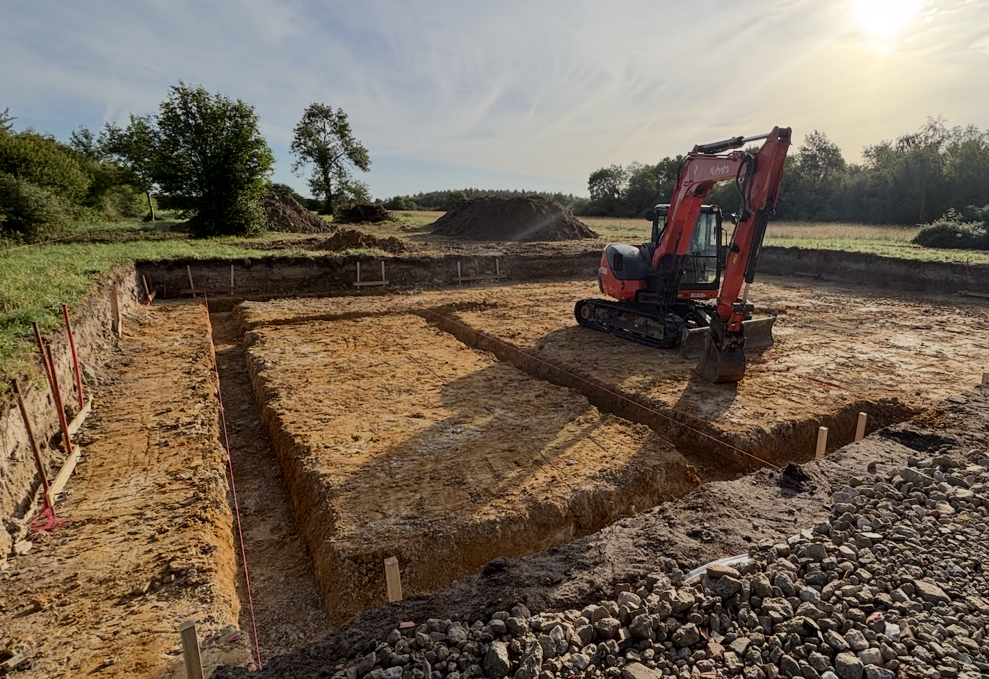 Viabilisation de terrain à bâtir à Vignoux-sur-Barangeon dans le Cher (18)
