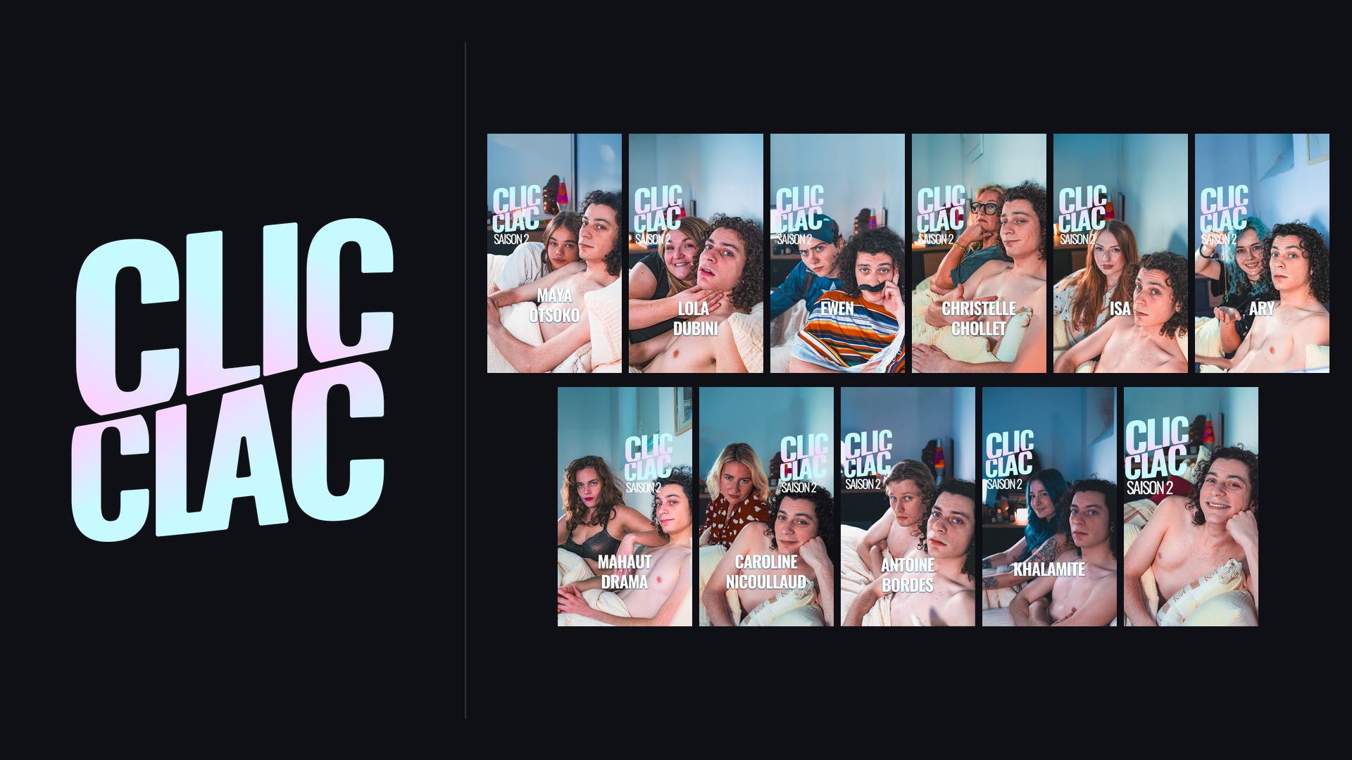 Clic Clac saison 2 graphisme