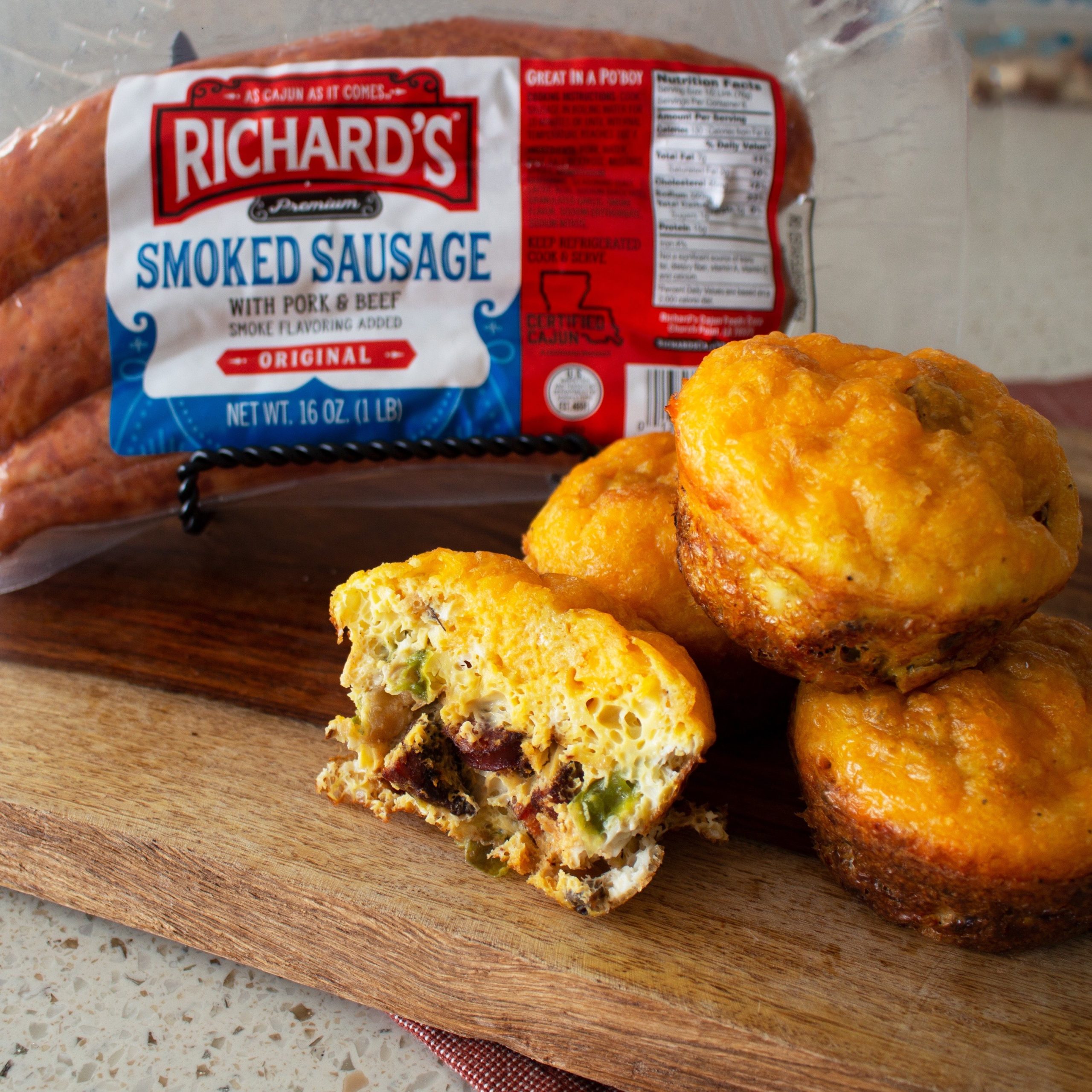 Egg & Sausage Muffins