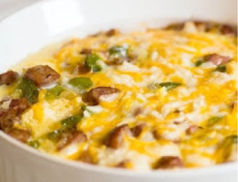 Cajun Breakfast Soufflé
