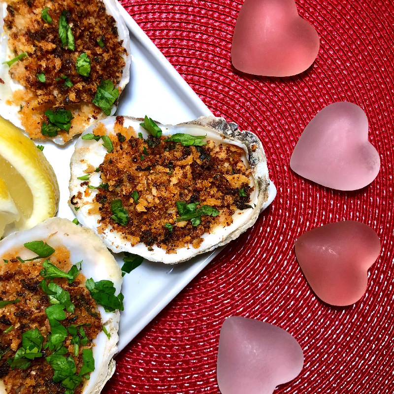 Richard’s Baked Cajun Oysters