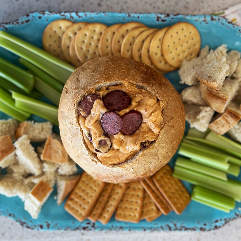 Cajun Andouille Sausage Dip
