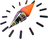 A 3d icon of a compass