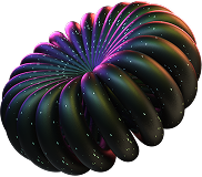 An abstract 3d icon