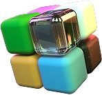Image of a rubik cube.