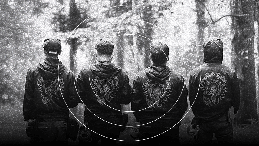 Brand imagery representing the community and identity behind The New Standard platform