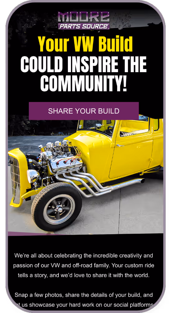 Moore Parts Source Sample Email 1