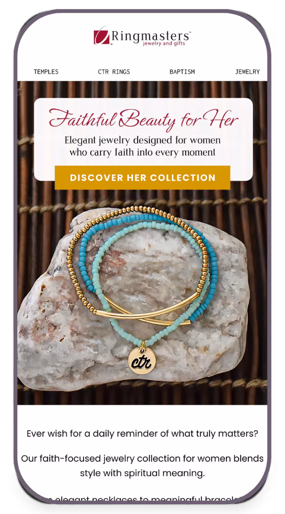 Ringmasters Sample Email 1