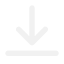 Download icon, png, white