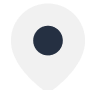 Map pin, icon, white, png