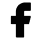 Facebook share icon, png, black