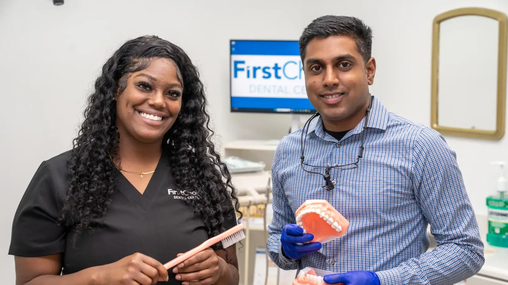 Dr. Patel and team member