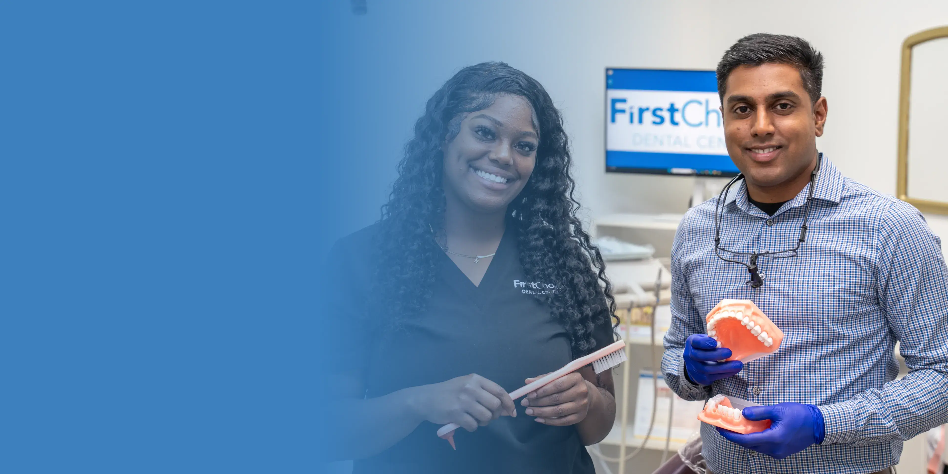 Dr. Patel and team member