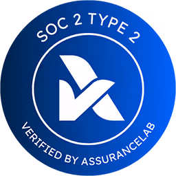 SOC 2 Type 2, verified by AssuranceLab