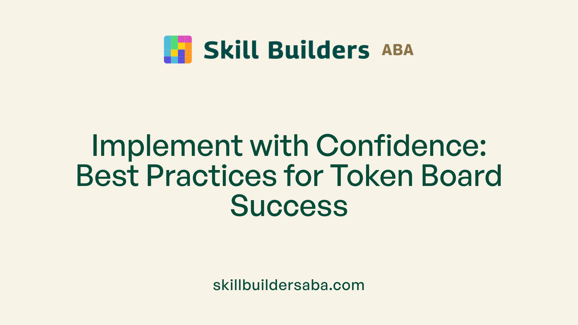 Implement with Confidence: Best Practices for Token Board Success