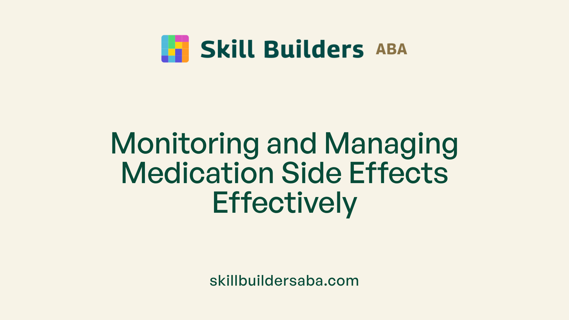 Monitoring and Managing Medication Side Effects Effectively