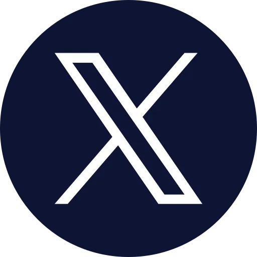 Social icon for X formerly known as Twitter