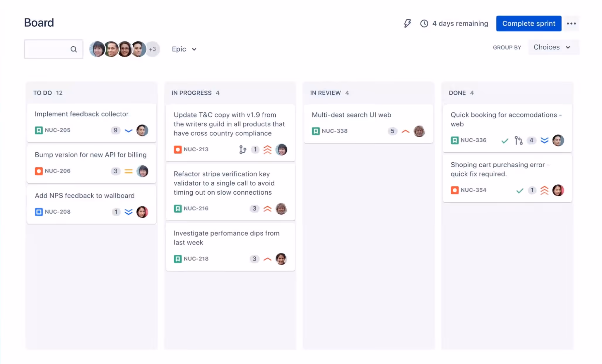 Inside the features of Jira