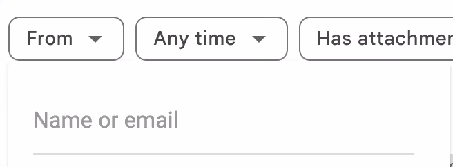 A screenshot of the menu when choosing the contact email you want to see and the date it was sent