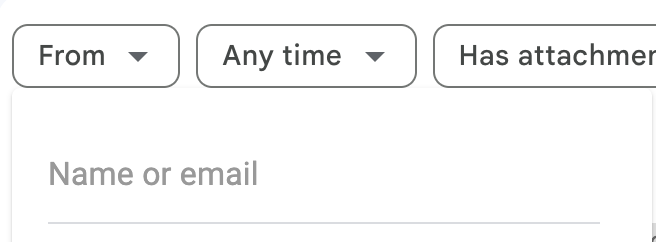 A screenshot of the menu when choosing the contact email you want to see and the date it was sent