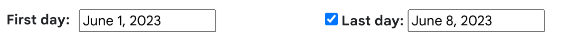 A screenshot of a section in Gmail's Vacation responder in General Quick Settingsa