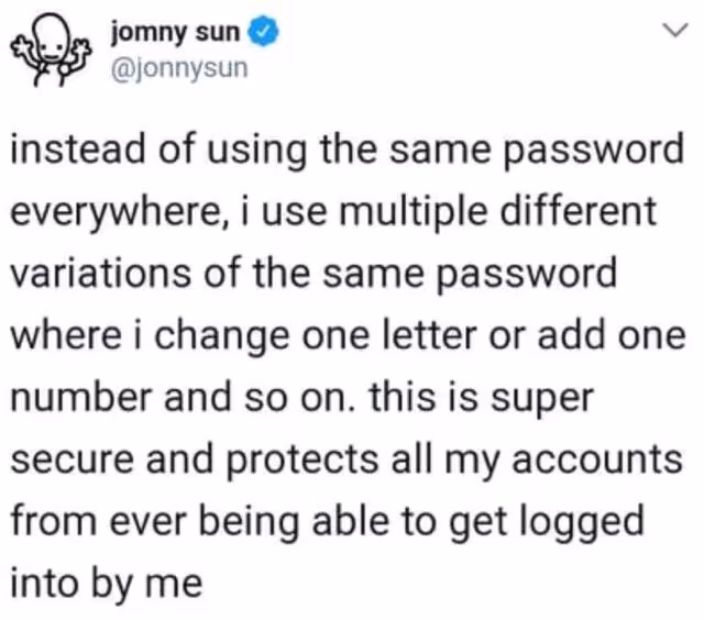 Image illustrating strong password creation guidelines, emphasizing length, complexity, and uniqueness.