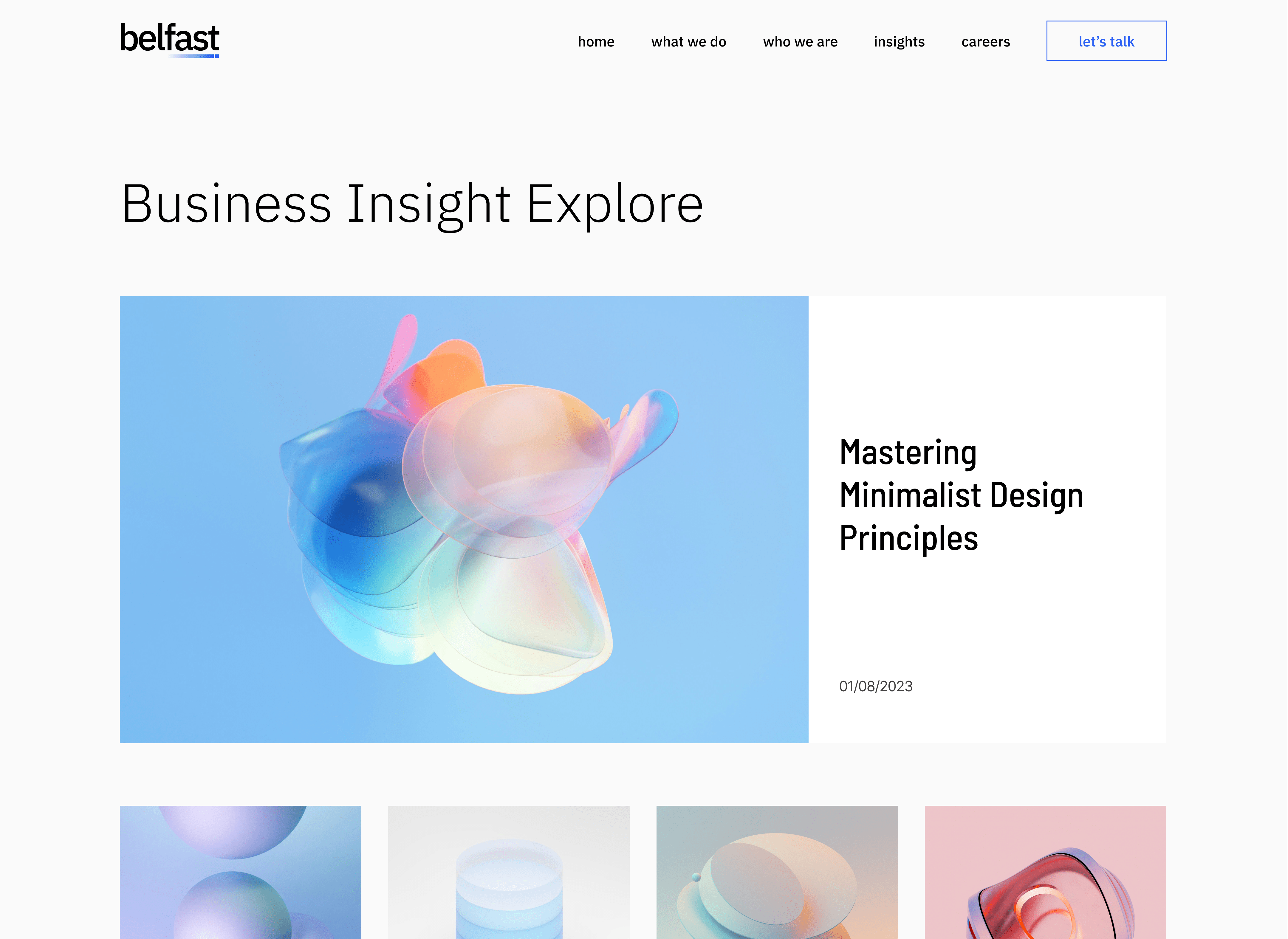 Consulting Webflow Template - Belfast - Designed by Azwedo.com and Wedoflow.com