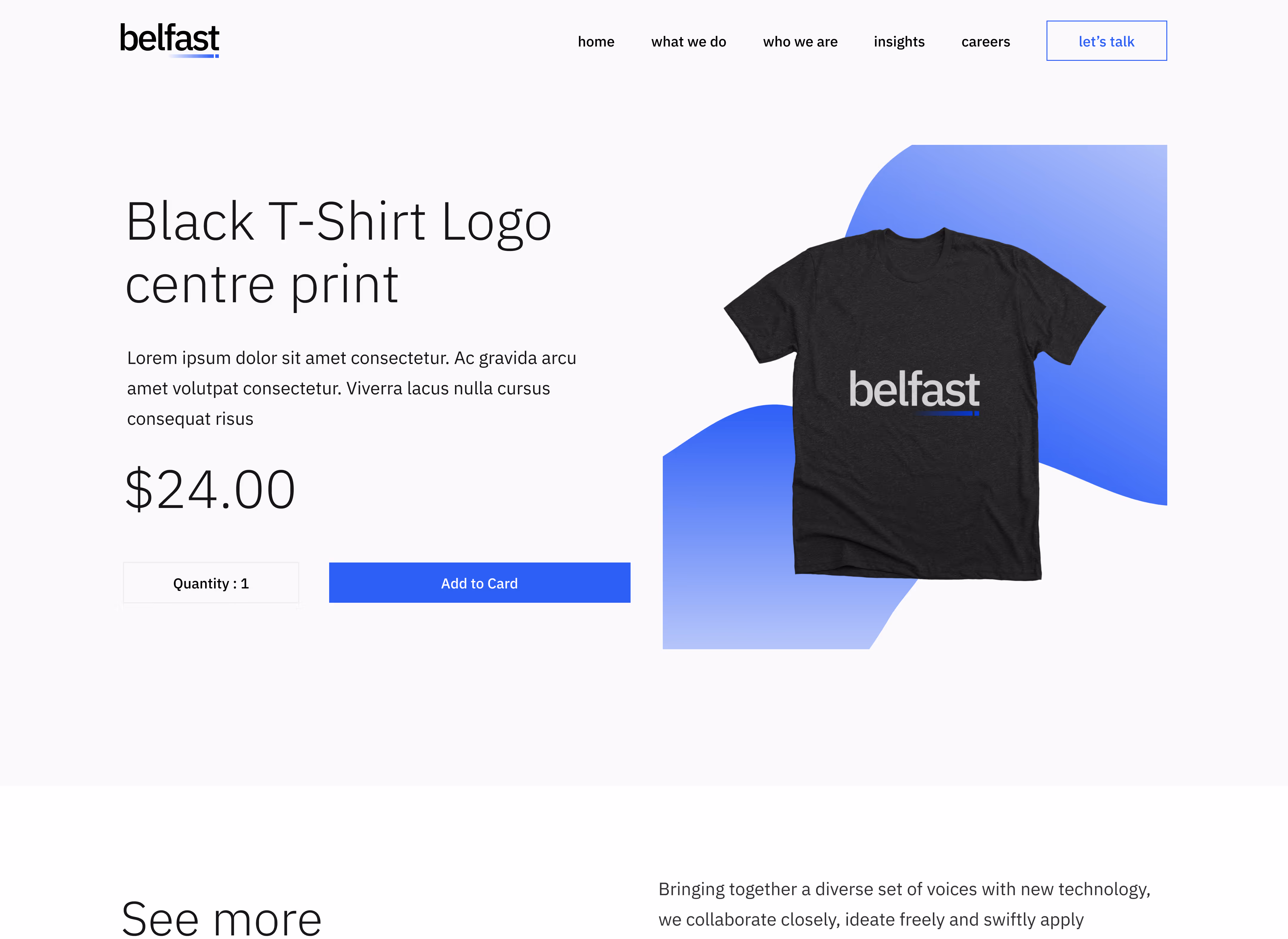 Consulting Webflow Template - Belfast - Designed by Azwedo.com and Wedoflow.com