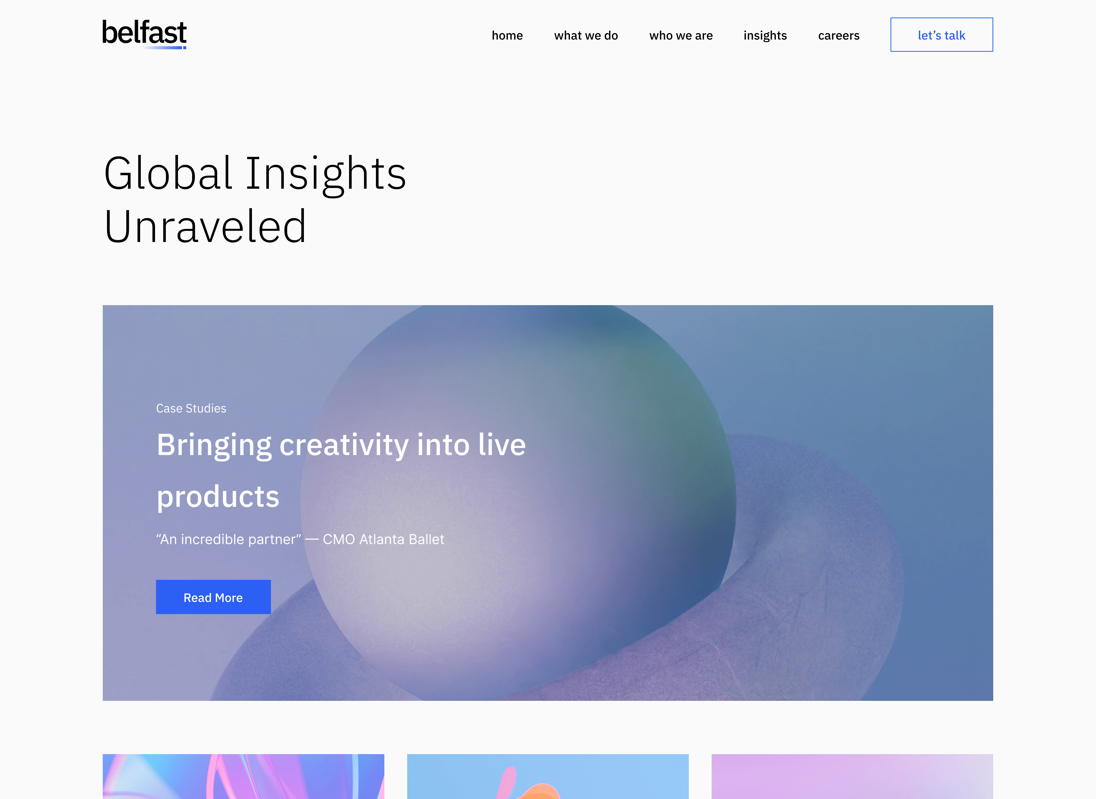Consulting Webflow Template - Belfast - Designed by Azwedo.com and Wedoflow.com