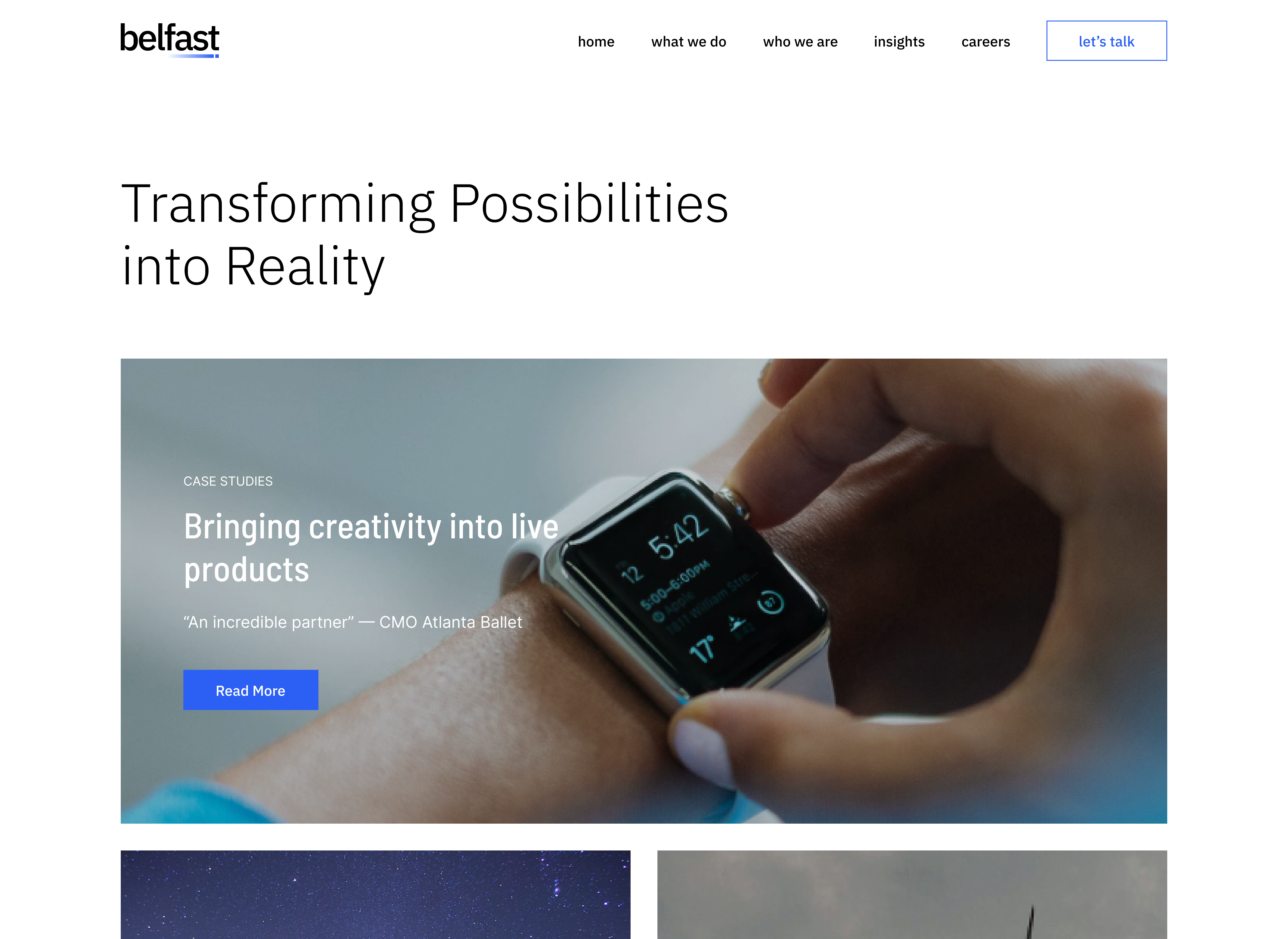 Consulting Webflow Template - Belfast - Designed by Azwedo.com and Wedoflow.com